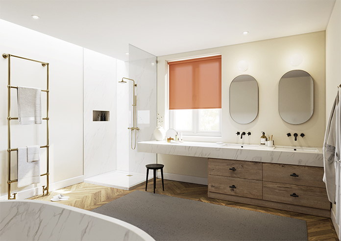Roma, Orange Tiger - Roller Blind - Image 7
